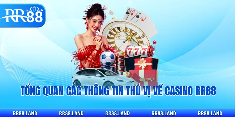 Tổng quan các thông tin thú vị về casino RR88